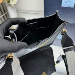 Prada Leather mini shoulder bag