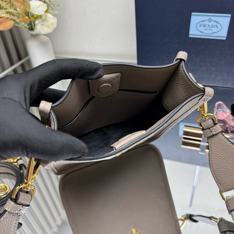 Prada Leather mini shoulder bag