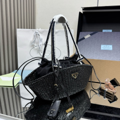 Prada Crochet shoulder bag