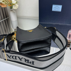 Prada Leather mini shoulder bag