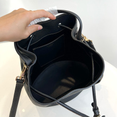 BURBERRY Small Check Bucket Bag