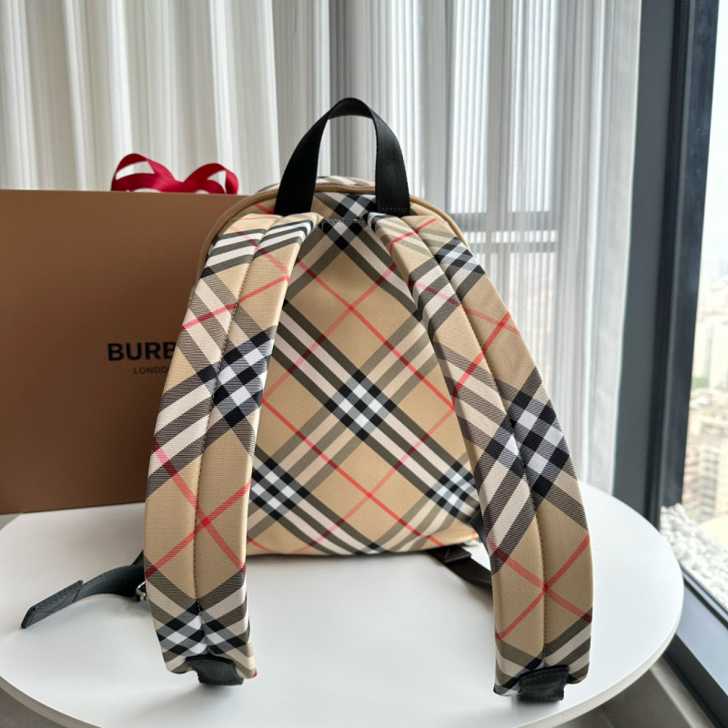 BURBERRY Check Backpack Bag