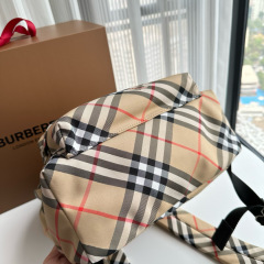 BURBERRY Check Backpack Bag