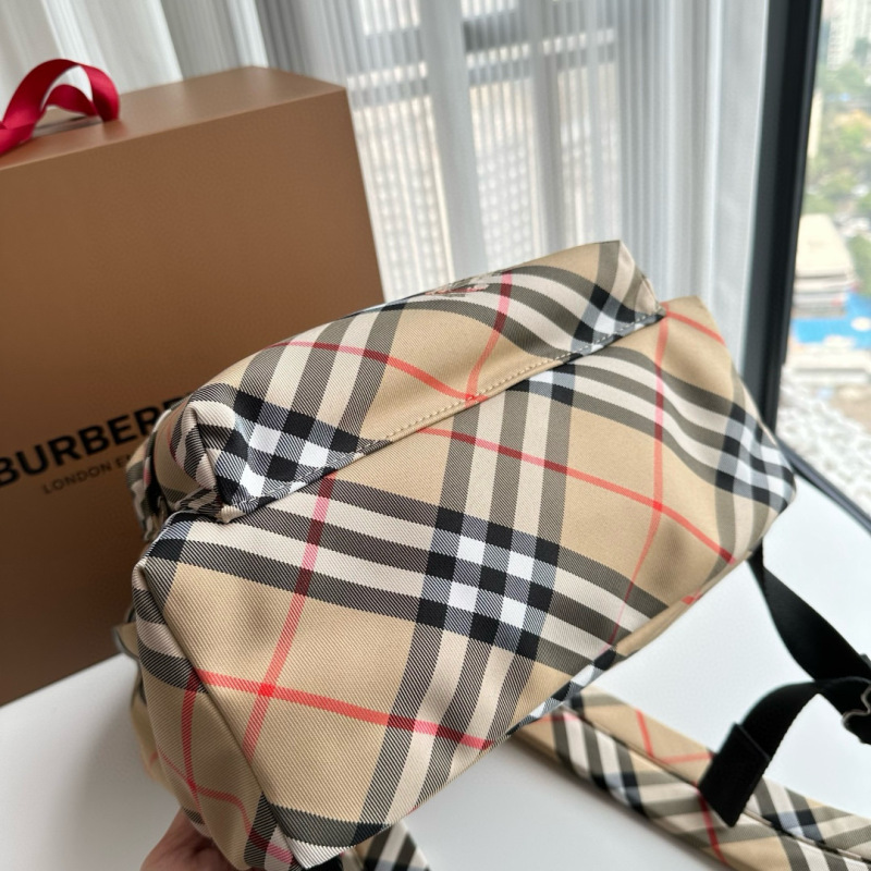 BURBERRY Check Backpack Bag