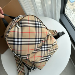 BURBERRY Check Backpack Bag