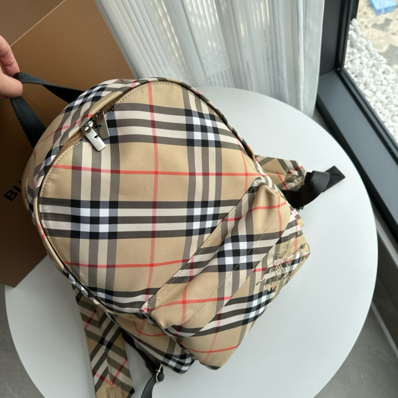 BURBERRY Check Backpack Bag