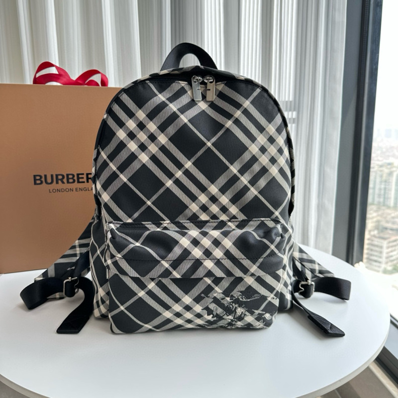 BURBERRY Check Backpack Bag
