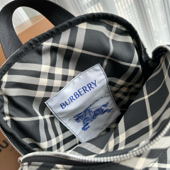 BURBERRY Check Backpack Bag