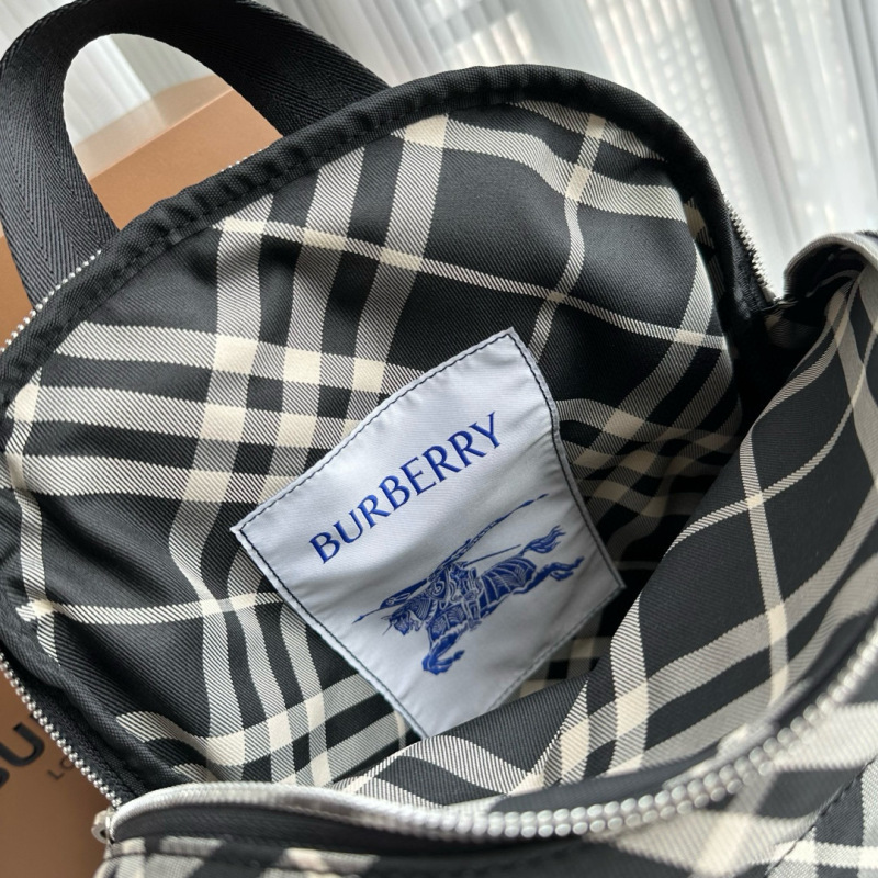 BURBERRY Check Backpack Bag