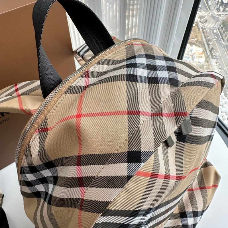 BURBERRY Check Backpack Bag