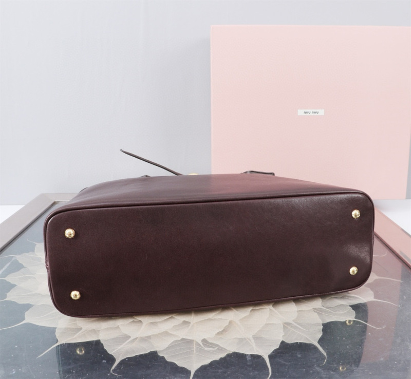 MIU MIU Aventure nappa leather bag