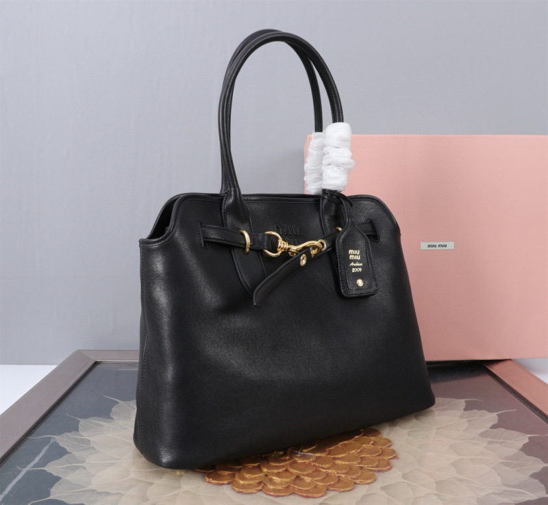MIU MIU Aventure nappa leather bag