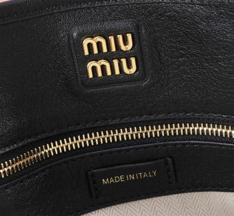 MIU MIU Aventure nappa leather bag