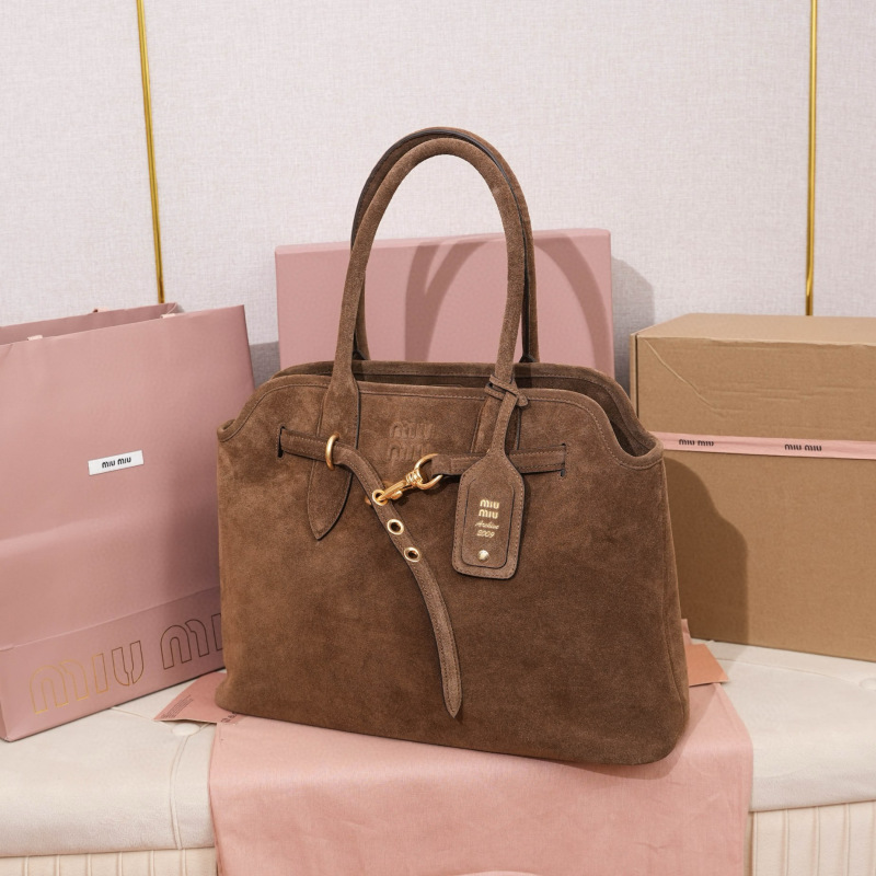MIU MIU Aventure suede bag