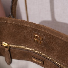 MIU MIU Aventure suede bag