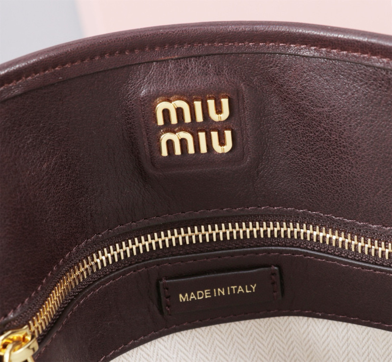 MIU MIU Aventure nappa leather bag