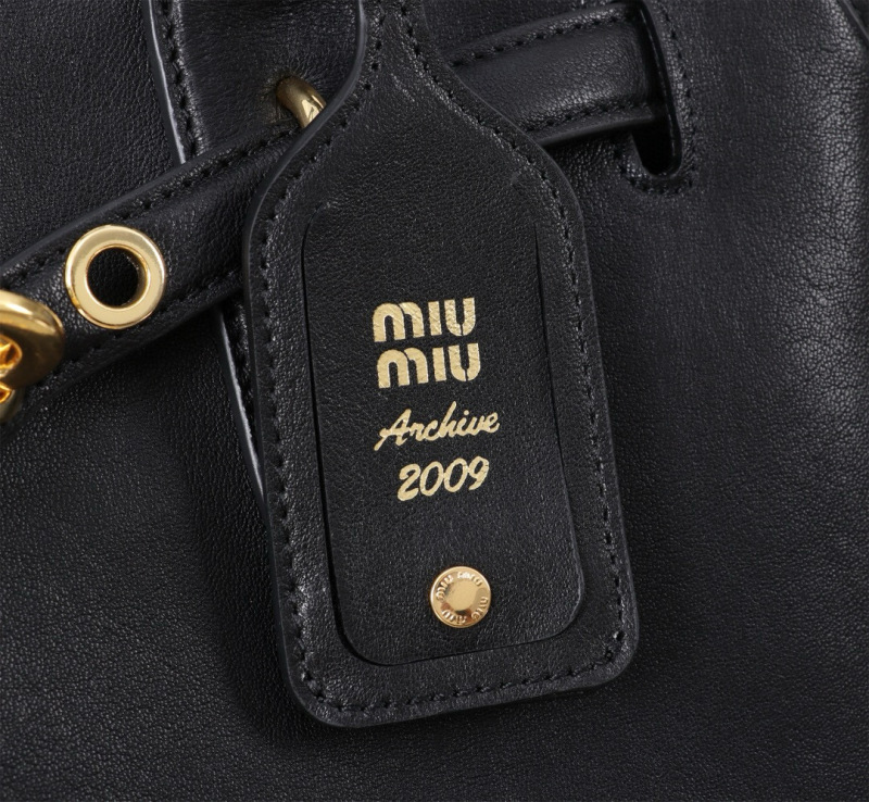 MIU MIU Aventure nappa leather bag