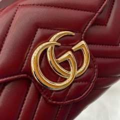 GUCCI GG Marmont wallet on chain