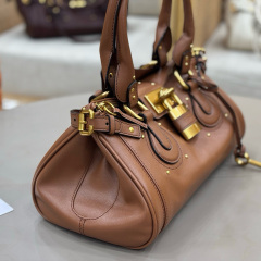 CHLOÉ PADDINGTON BAG IN GRAINED LEATHER