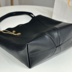 LARGE CHLOÉ SPIN TOTE BAG IN GRAINED LEATHER