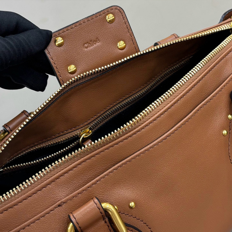 CHLOÉ PADDINGTON BAG IN GRAINED LEATHER