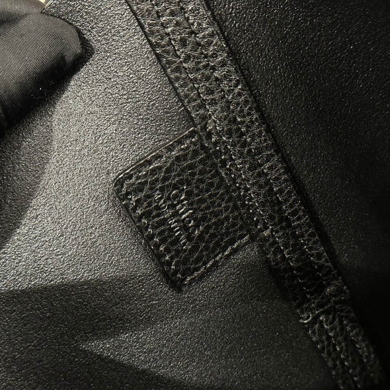 LARGE CHLOÉ SPIN TOTE BAG IN GRAINED LEATHER