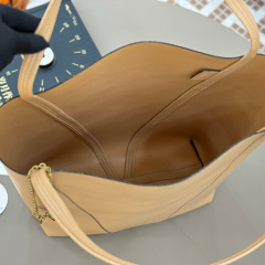 LARGE CHLOÉ SPIN TOTE BAG IN GRAINED LEATHER
