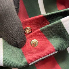GUCCI GG Emblem small bucket bag