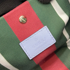 GUCCI GG Emblem small bucket bag