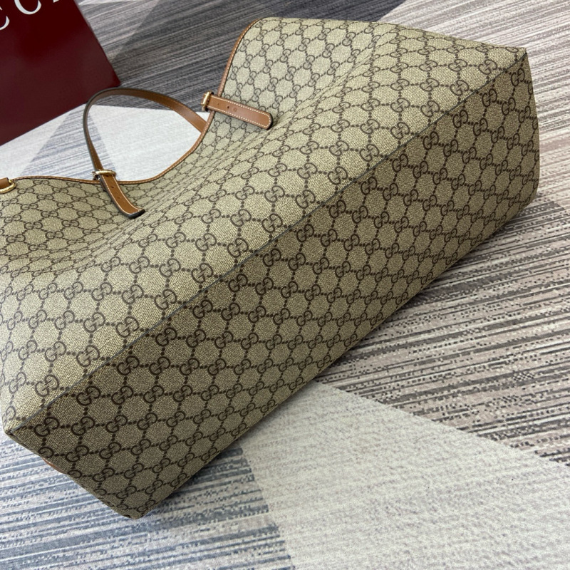 GUCCI GG Emblem maxi tote bag