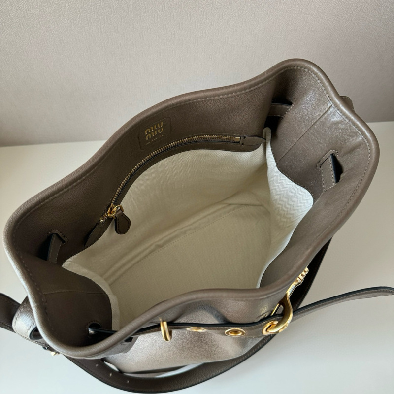 MIU MIU Aventure nappa leather bag