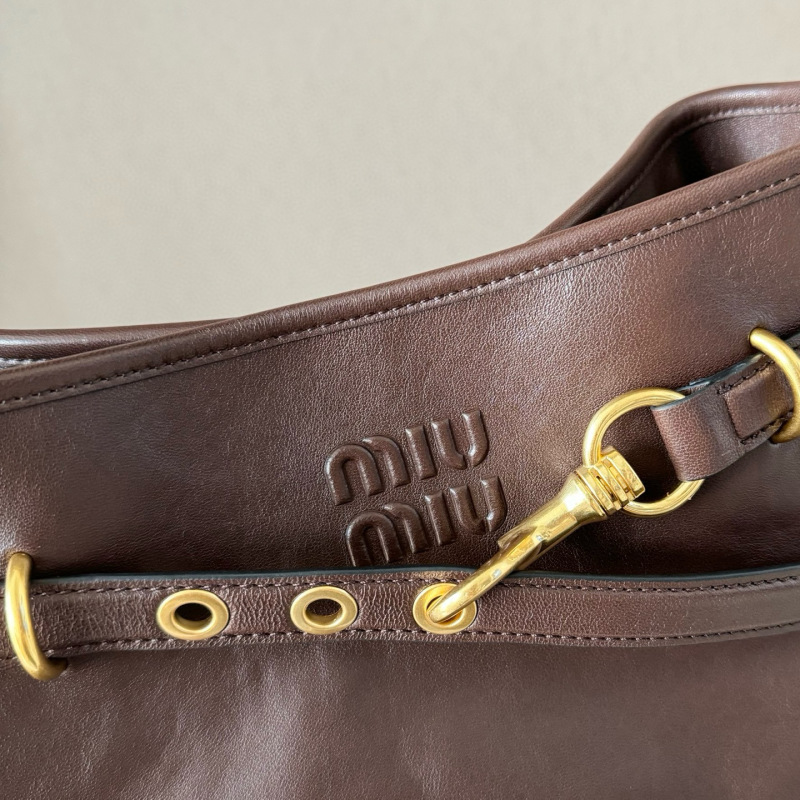 MIU MIU Aventure nappa leather bag
