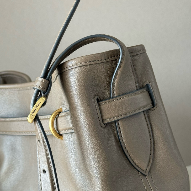 MIU MIU Aventure nappa leather bag