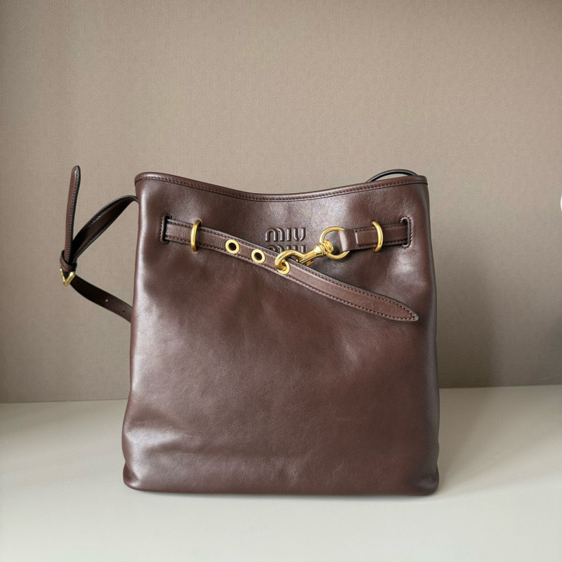 MIU MIU Aventure nappa leather bag