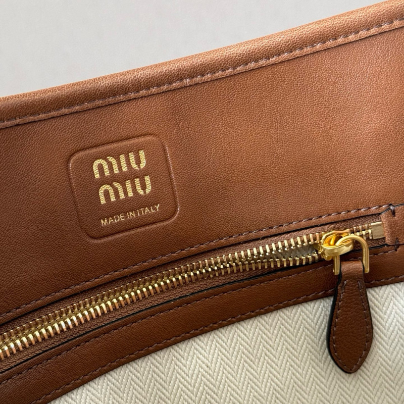 MIU MIU Aventure nappa leather bag