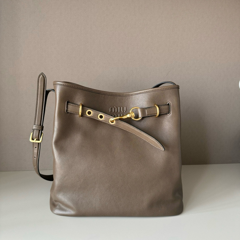 MIU MIU Aventure nappa leather bag