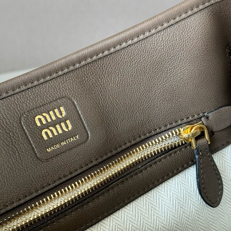 MIU MIU Aventure nappa leather bag