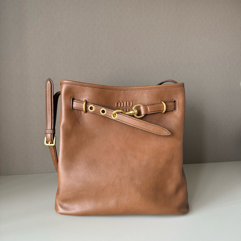 MIU MIU Aventure nappa leather bag