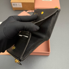 MIU MIU Small nappa leather wallet