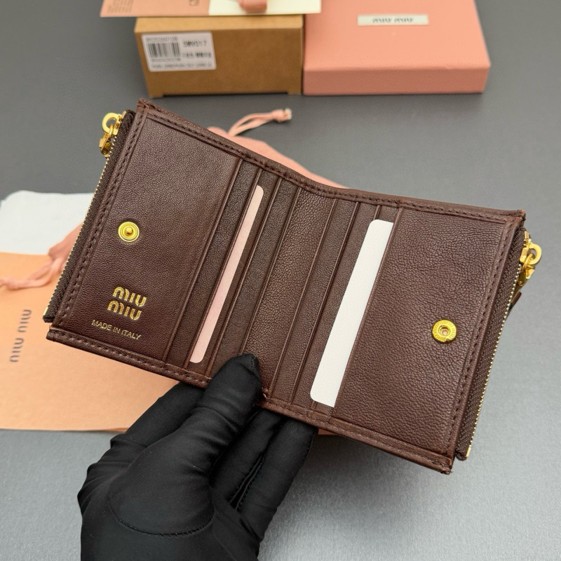 MIU MIU Small nappa leather wallet
