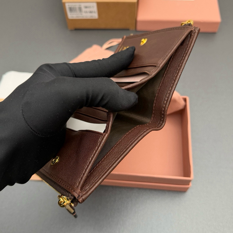 MIU MIU Small nappa leather wallet