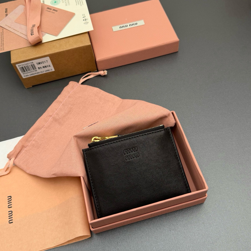 MIU MIU Small nappa leather wallet