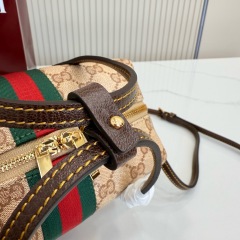 GUCCI Mini boston bag with Web
