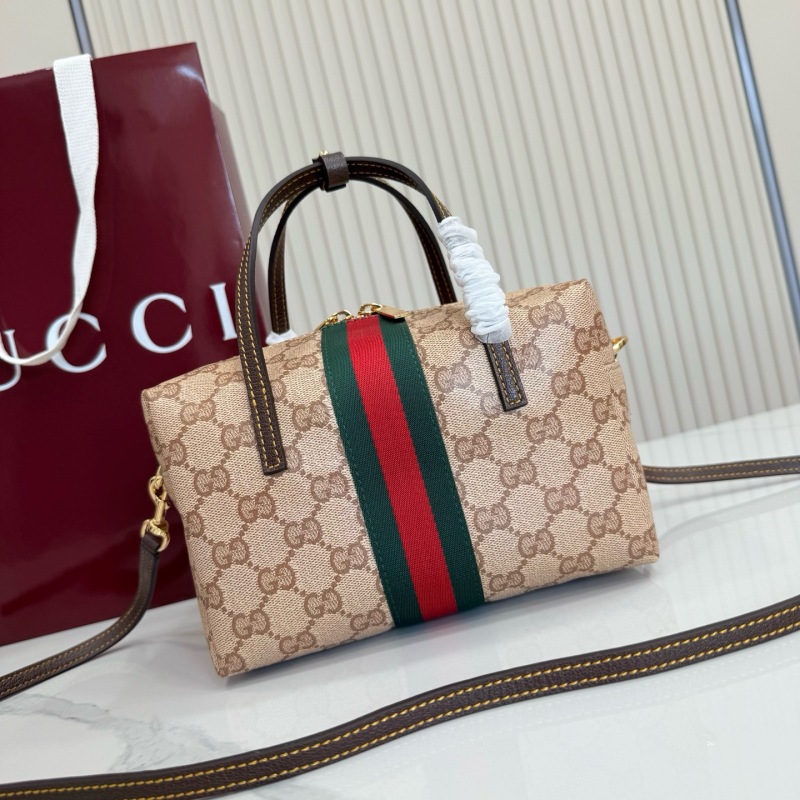 GUCCI Mini boston bag with Web