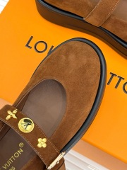 LV Thick soled Mary Jane shoes