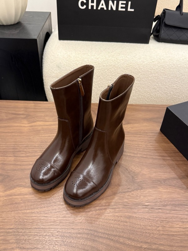 CHANEL Short Boots