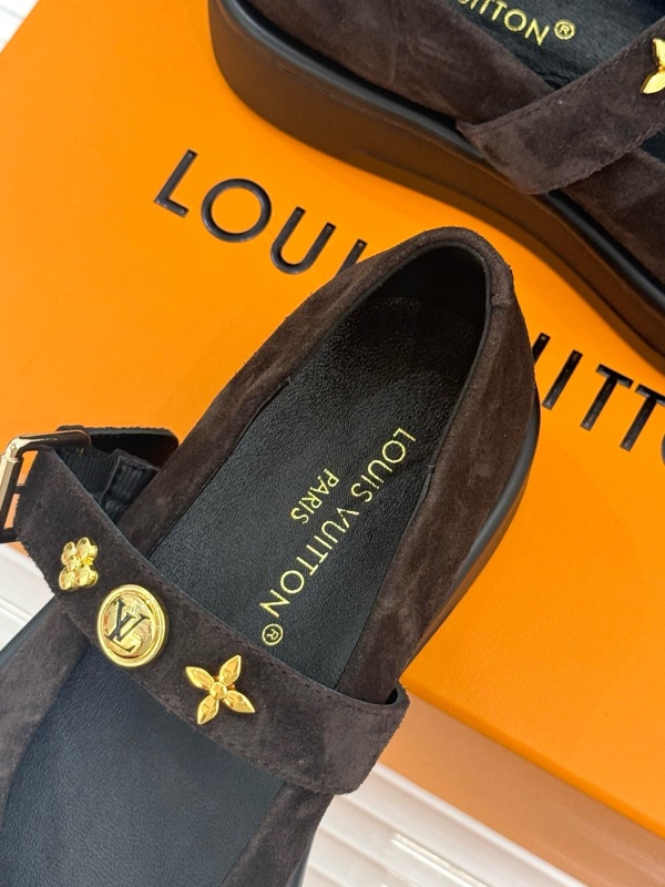 LV Thick soled Mary Jane shoes
