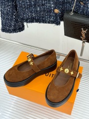 LV Thick soled Mary Jane shoes