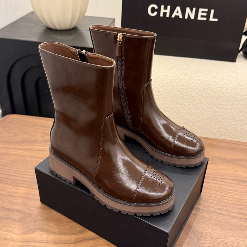CHANEL Short Boots