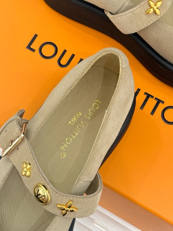 LV Thick soled Mary Jane shoes